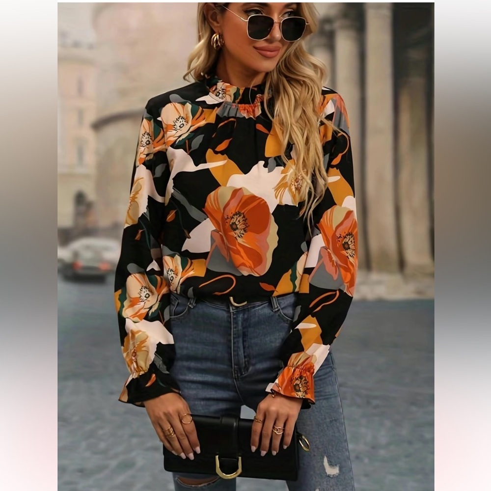 Pint ruffled blouse XL nwt